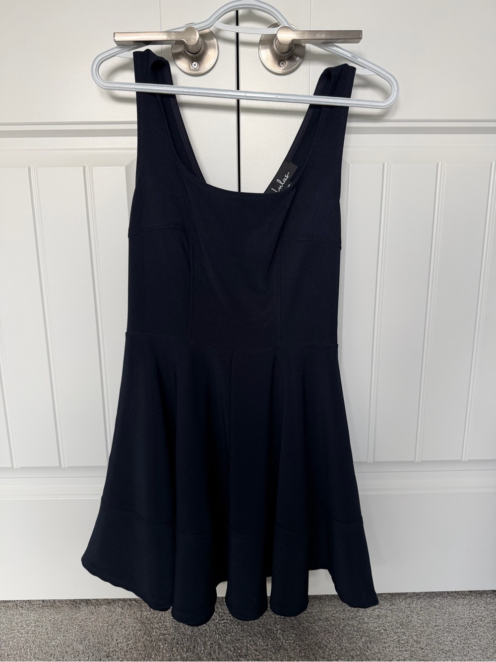 Lulu's Black Sleeveless Fit & Flare Dress